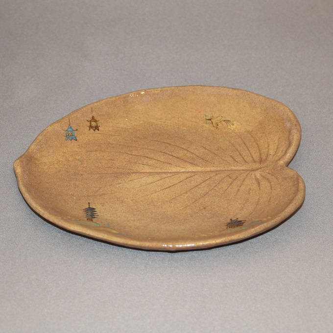 奈良絵　葉皿