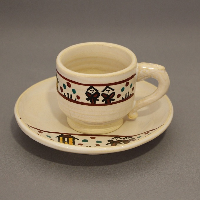 奈良絵デミタス珈琲茶盌