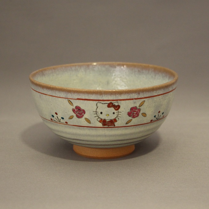 キティ奈良絵飯茶碗