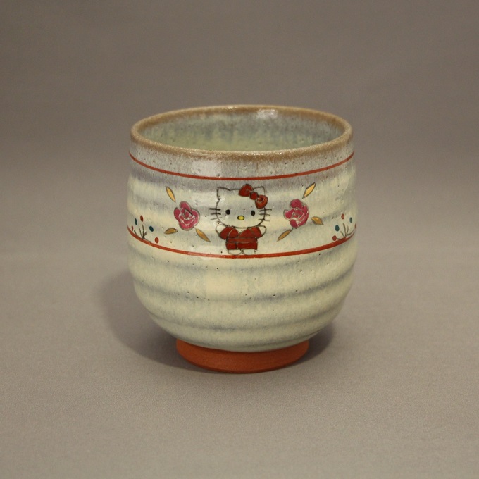 キティ奈良絵湯呑
