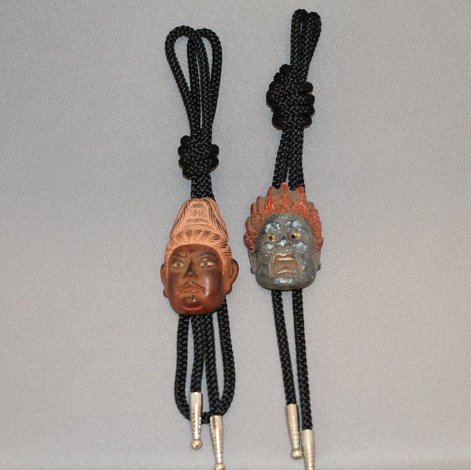 古楽面ループタイ