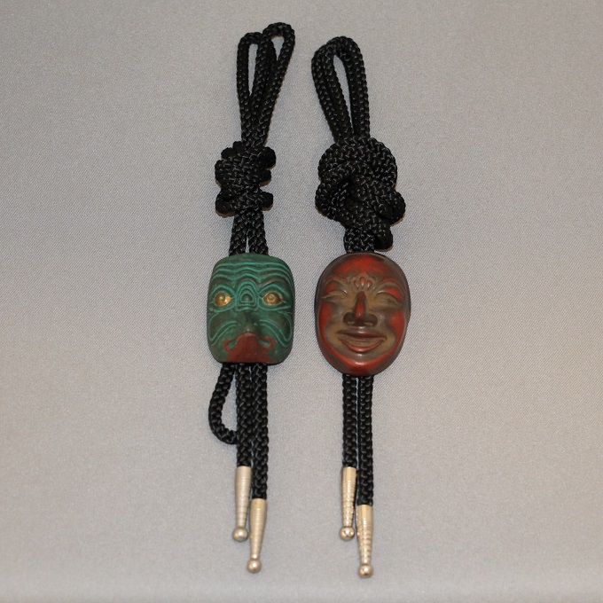 古楽面ループタイ