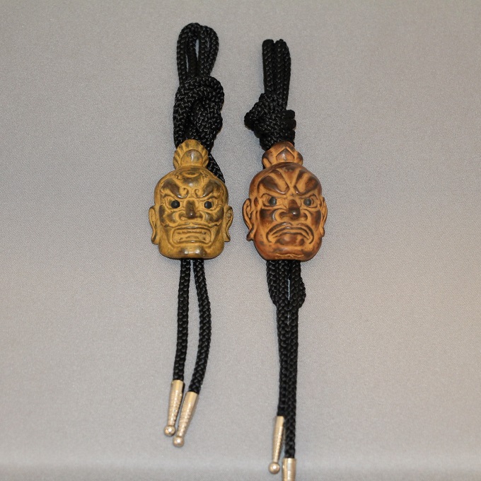 古楽面ループタイ