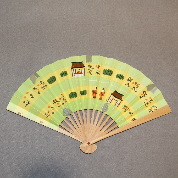 奈良絵扇子（茶席用）